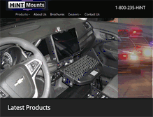 Tablet Screenshot of hintmounts.com